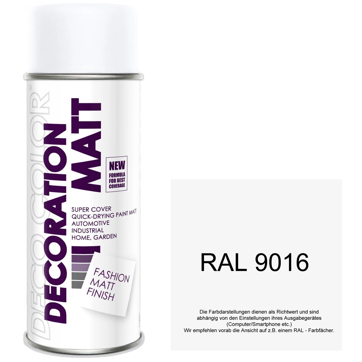 Preview: DECORATION_MATT_RAL_9016