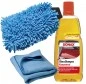 Preview: SONAX 1000ml Glanz Shampoo + Handschuh + Trocken Tuch Set