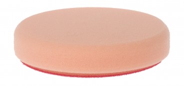 Rotweiss Polierschwamm ORANGE GLATT hart in Ø185mm