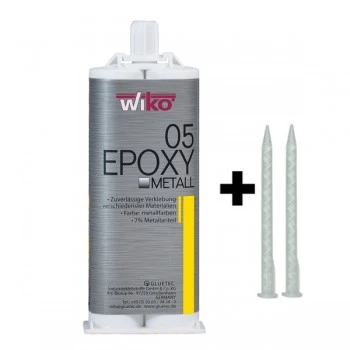 Wiko Epoxy Flüssigmetall 50ml + 2 Mischdüsen