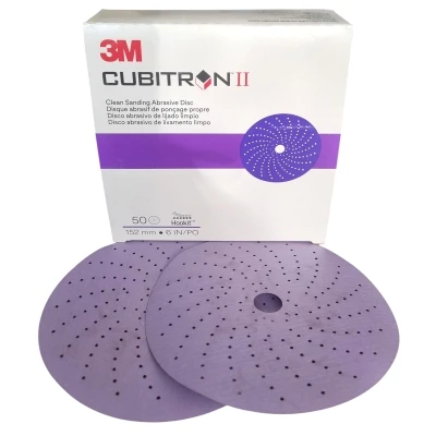 3M 50er Pack Ø150mm Hookit Cubitron Schleifscheiben P800