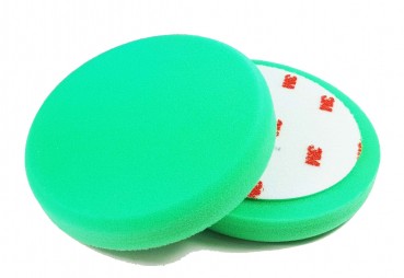 Preview: 3M Polierschwamm grün 2er Set in Ø 150mm