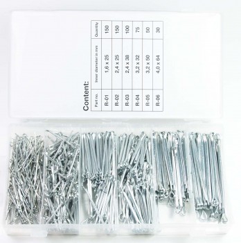 Preview: Craft-Equip 555 tlg. Splint Sicherungsstifte