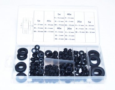 Preview: Craft-Equip 180 tlg. Durchführungstüllen Sortiment