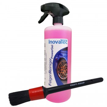 Preview: InovaTec 1000ml Felgenreiniger Powergel + Pinsel