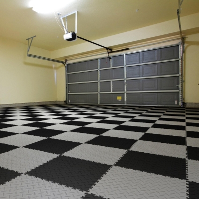 Preview: Craft-Equip INDUSTRY ECO PVC FLIESE SCHWARZ DIAMANT Preview: Fortelock_Anwendung_3