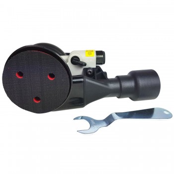 Preview: Indasa Druckluft Mini Exzenterschleifer mit Absaugung 75mm