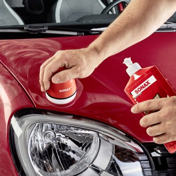 Preview: SONAX 500ml Polish + Wax Color Rot