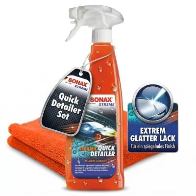 SONAX Xtreme 750ml Ceramic Quick Detailer + Poliertuch