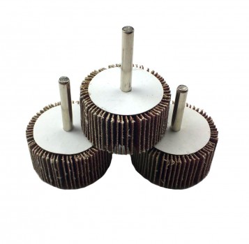 10 Stück Craft-Equip 50 x 25 x 6mm Schleifmop Korn 80