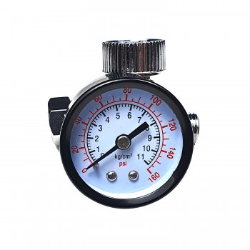 Craft-Equip Mini Druckluft - Manometer 0 - 11 bar