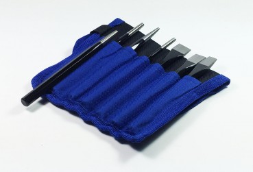 Preview: Craft-Equip 7 tlg. Meißel Splintentreiber Körner Set