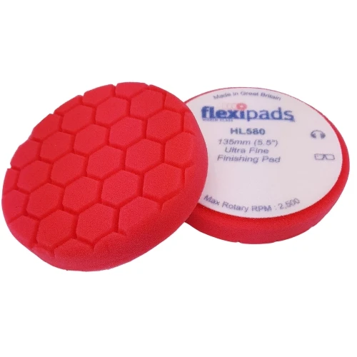 Flexipads Ø135mm Polierschwamm (ROT)