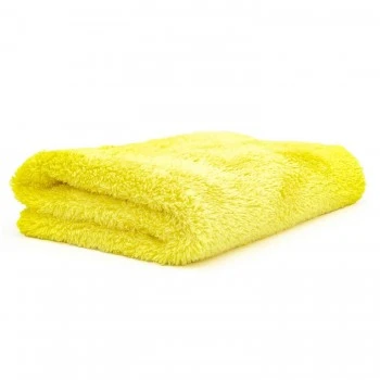 The Rag Company 41 x 41cm Eagle Edgeless 350 Yellow Microfasertuch