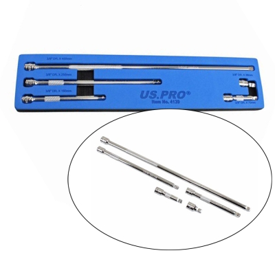 US PRO 5er Set Kipp-Verlängerungen 3/8"