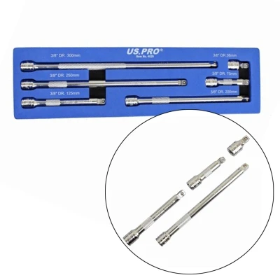 US PRO 6er Set Kipp-Verlängerungen 3/8"