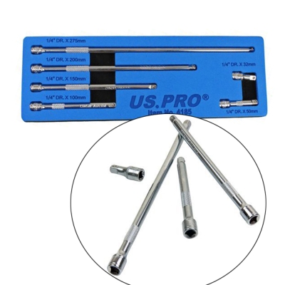 US PRO 6er Set Verlängerungen 1/4"