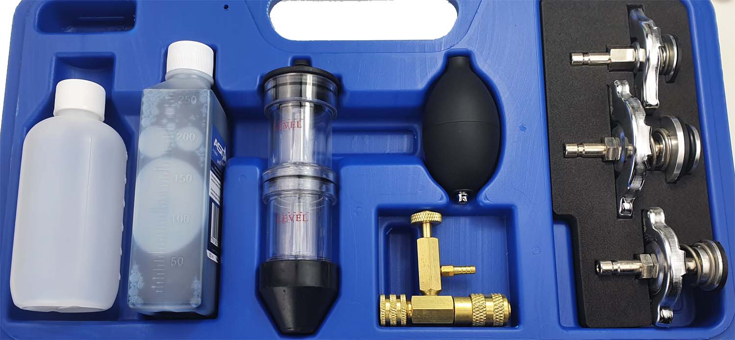 ASTA CO2 Leck Tester für Zylinderkopf Dichtung Kühlwasser im Koffer -  Werkstatt-Store , Werkstattbedarf, Lackierbedarf, Schleifmittel und vieles  mehr
