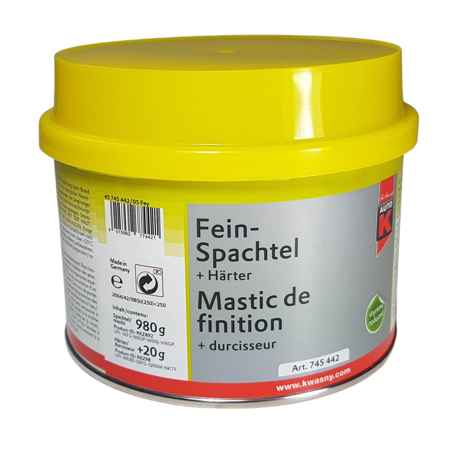 Auto K Fein Spachtel 1000g