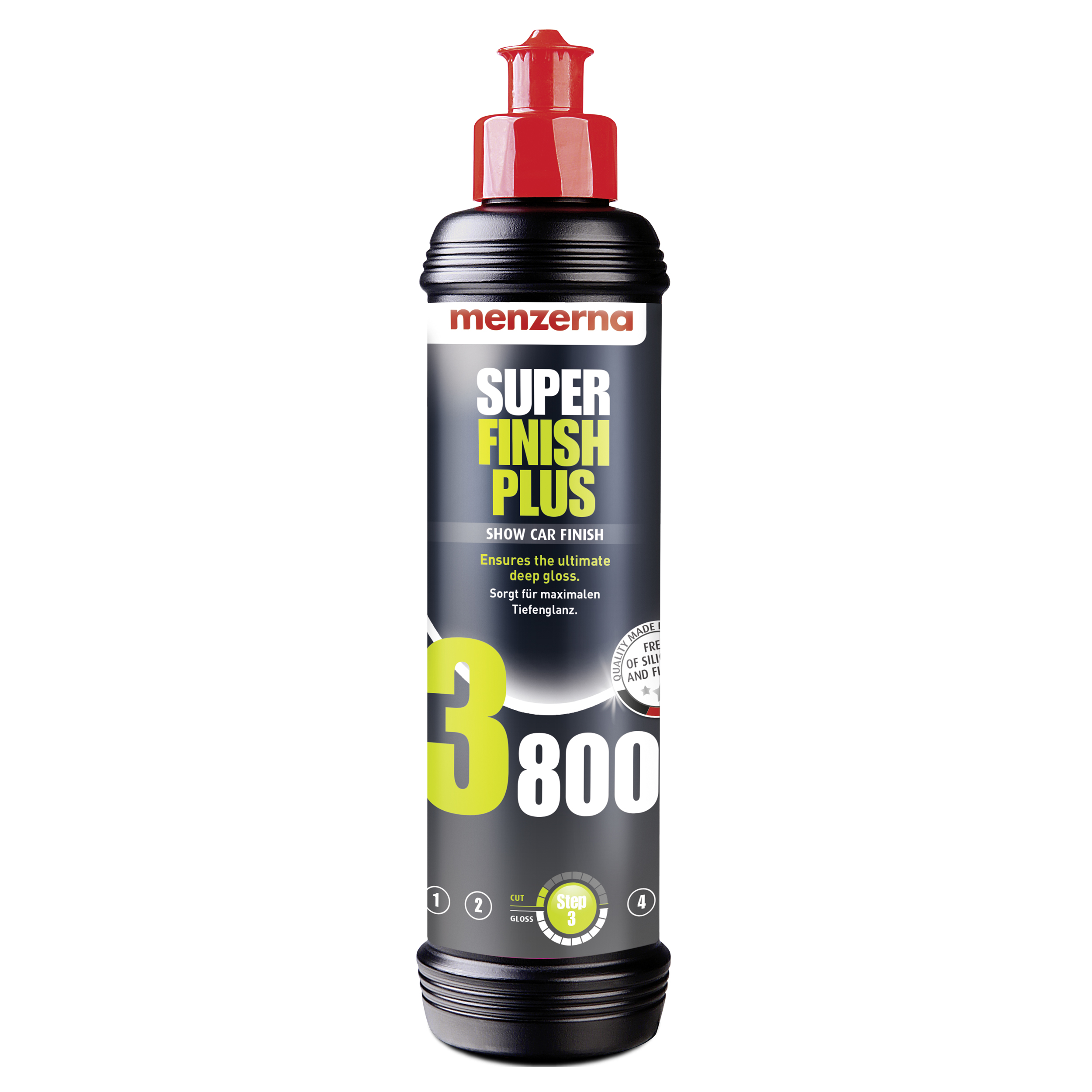 Menzerna 250ml Super Finish Plus 3800 Antihologramm Finish Politur