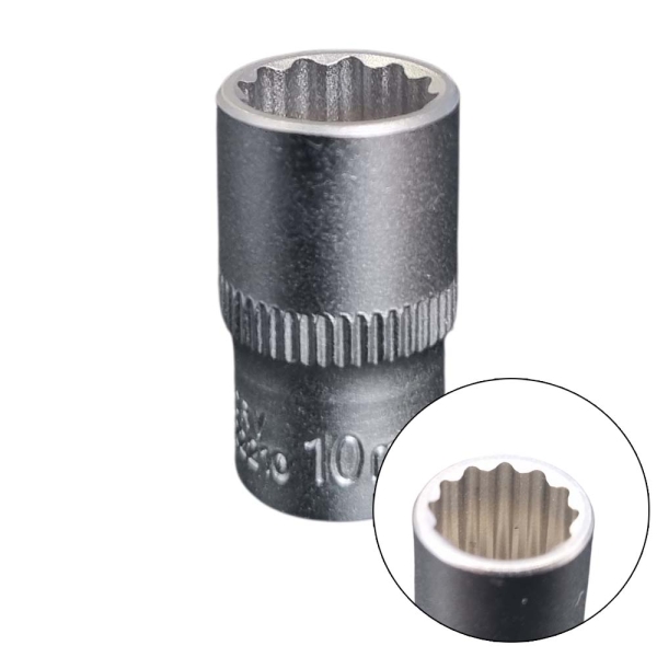 ASTA 1/4" 12-Kant Steckschlüssel 4mm