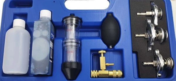 ASTA CO2 Leck Tester für Zylinderkopf Dichtung Kühlwasser im Koffer