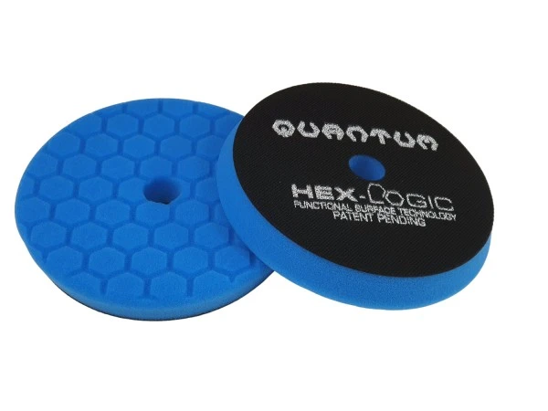 Chemical Guys Ø125mm Hex-Logic Finish Polierpad BLAU