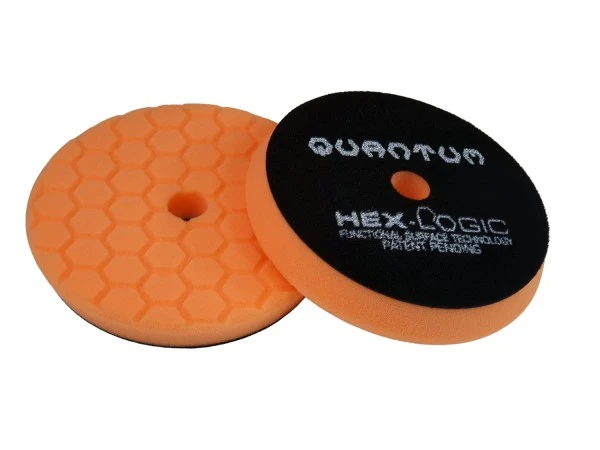 Chemical Guys Ø150mm Hex-Logic Medium Heavy Cut Polierpad ORANGE