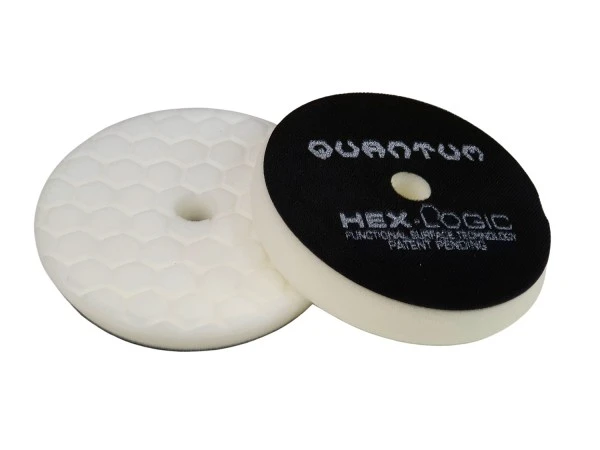 Chemical Guys Ø125mm Hex-Logic Light Medium Polish Polierpad WEISS