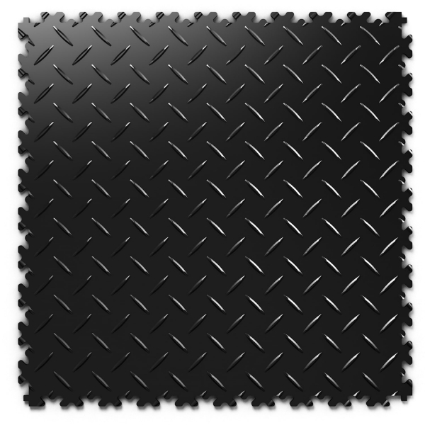 Craft-Equip INDUSTRY PREMIUM PVC FLIESE SCHWARZ DIAMANT