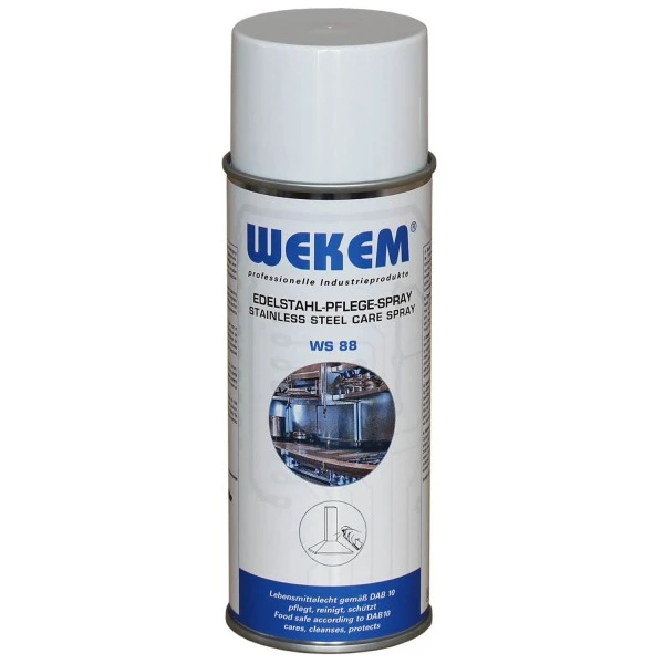 Wekem 400ml Edelstahl-Pflege-Spray WS88