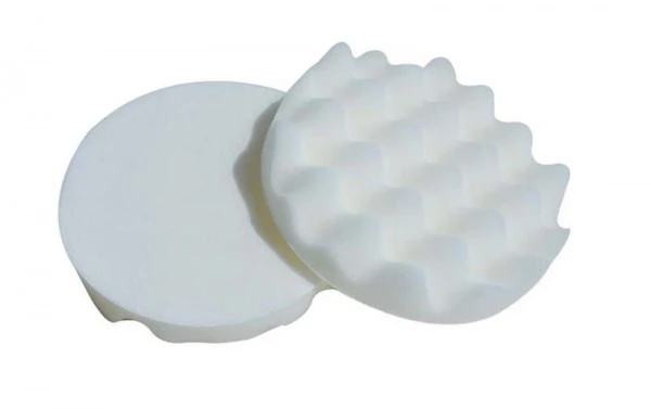 Craft-Equip Basic 180mm Polierschwamm weiss gewaffelt Craft-Equip Basic 180mm Polierschwamm weiss gewaffelt