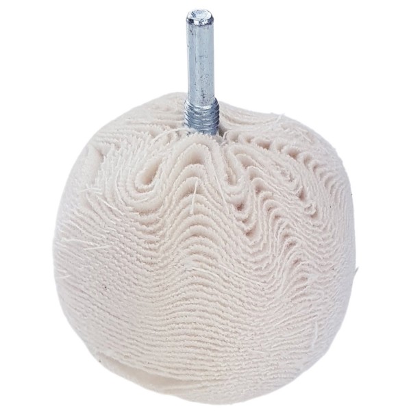 Flexipads Ø75mm Polierkugel (WEISS)