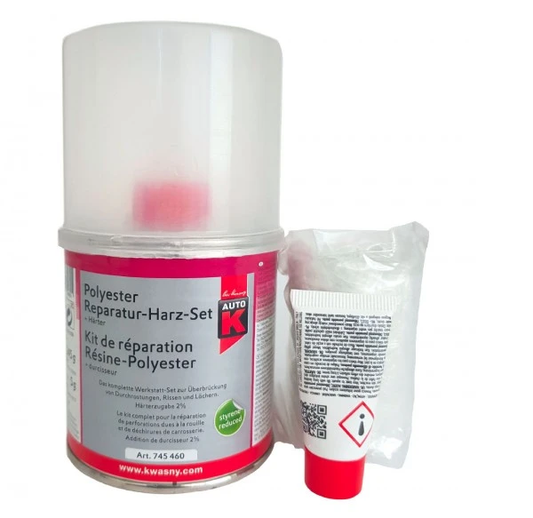 Auto K Polyester Reparatur Harz Set 250g