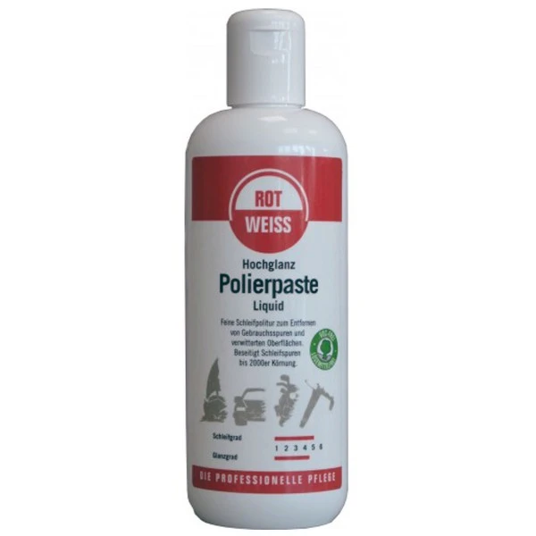 Rotweiss Hochglanz Polierpaste Liquid 500ml Rotweiss Hochglanz Polierpaste Liquid 500ml