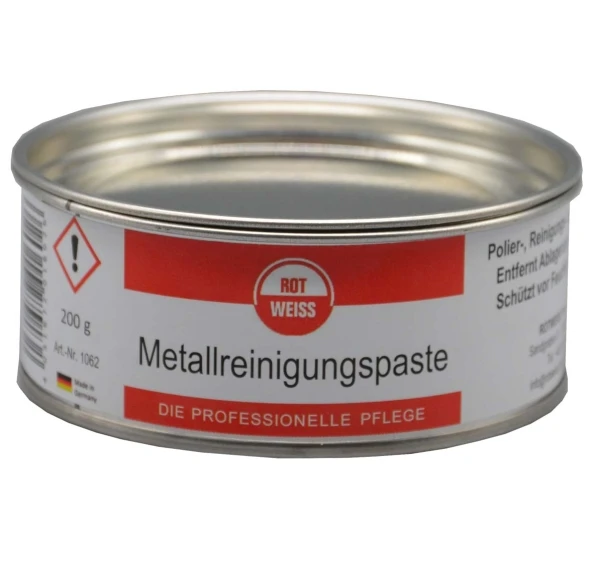 Rotweiss Metallreinigungspaste 200g