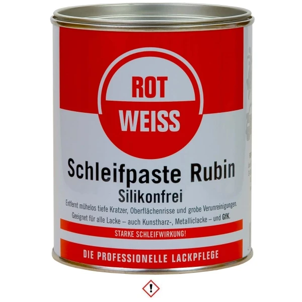 Rotweiss Schleifpaste RUBIN 750ml Rotweiss Schleifpaste RUBIN 750ml