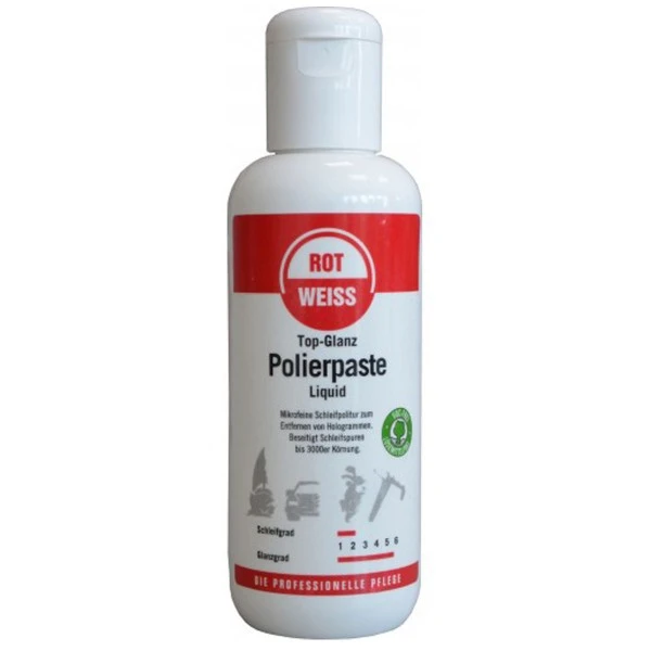 Rotweiss Top-Glanz Polierpaste Liquid 250ml