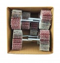 Craft-Equip 10er Pack 60 x 30 x 6mm Schleifmop Korn 80