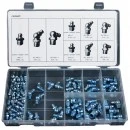 Craft-Equip 110 tlg. Schmiernippel Sortiment Kegelschmiernippel