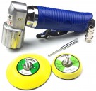 Craft-Equip Mini Druckluft Exzenterschleifer 75mm + 50mm Schleifteller