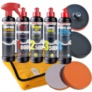 Menzerna 1000 + 2500 + 3500 + Power Lock + Reiniger + Craft-Equip Zubehör